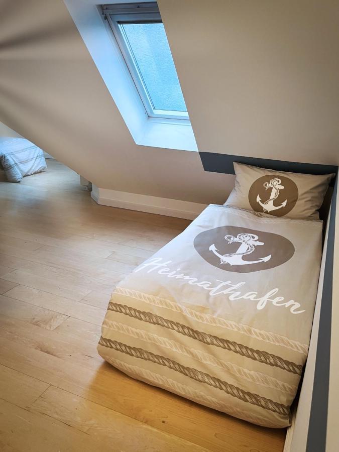 Apartamento Loft-Panoramablick-Hafen & Elbe! Hamburgo Exterior foto